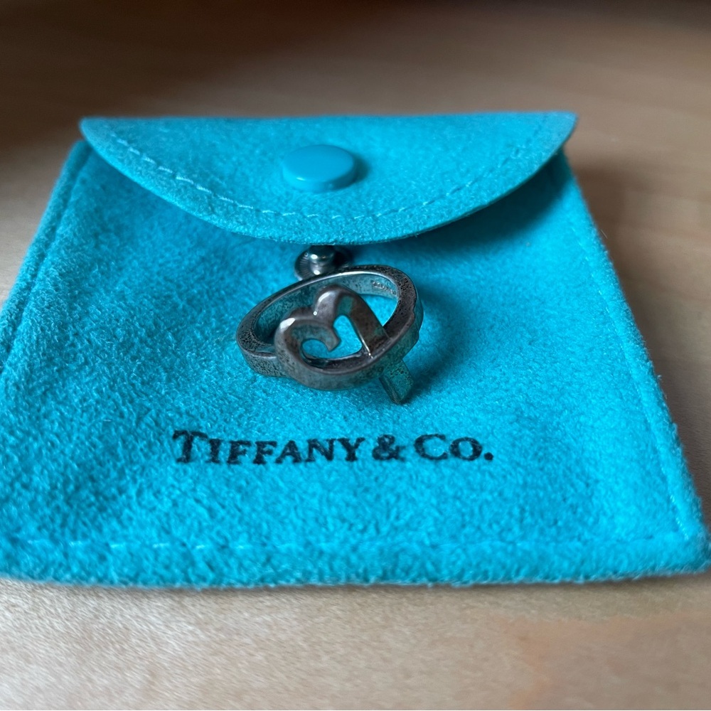 Tiffany & Co. Silver Heart Ring